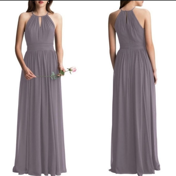 Levkoff Bridesmaid Maxi Long Dress Gown Size 10 - Picture 1 of 5